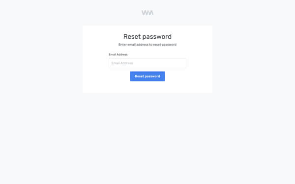 Account - Reset Password